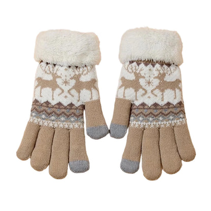 Knitted Acrylic Gloves
