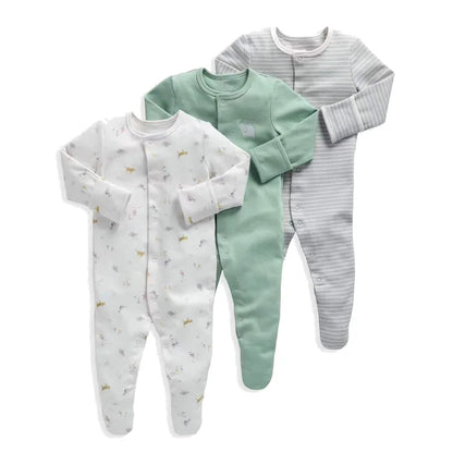 3 Pieces Essential Newborn Jumpsuit