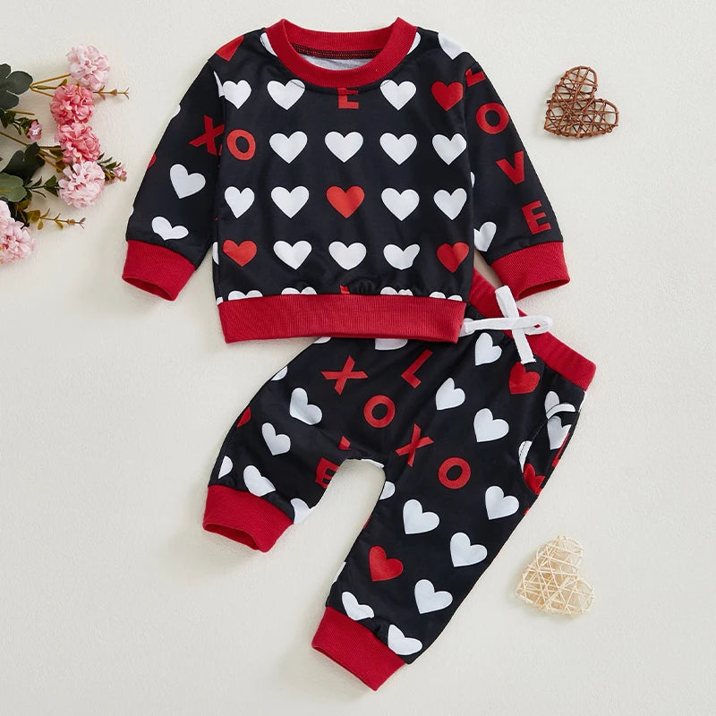 2 Piece Heart Outfit