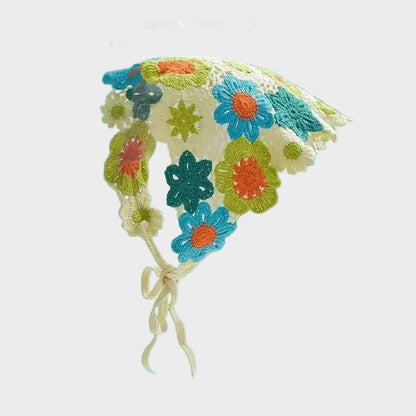 Handmade Crochet Triangle Headband