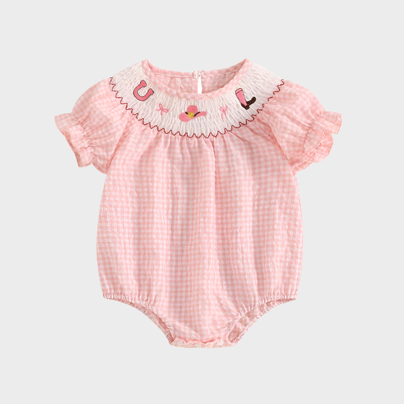 Embroidered Bubble Bodysuit