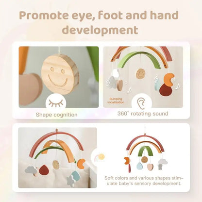 Rainbow Mobile Hanger Crib