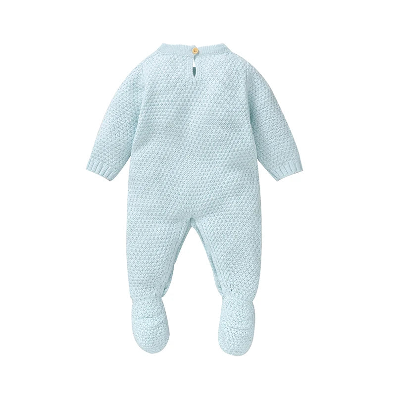 Sweet Floral O-neck Growsuit