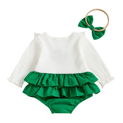 Clover Bodysuit with Headband