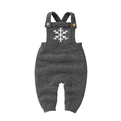 Snowflakes Overall Jumpsuit