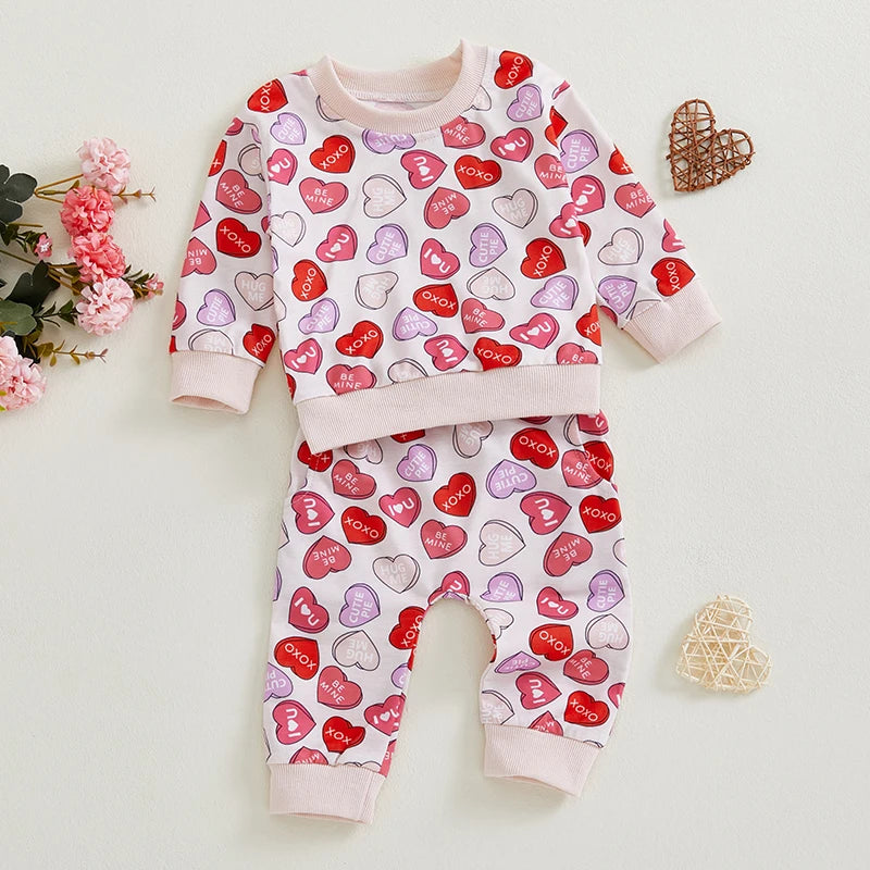 2 Piece Heart Outfit