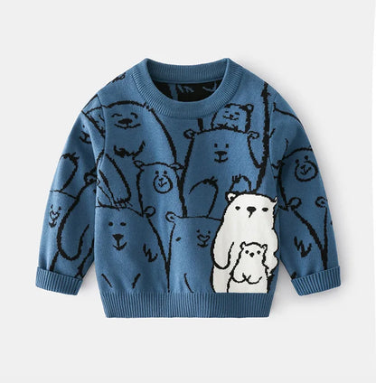 Kitty Cartoon Sweater