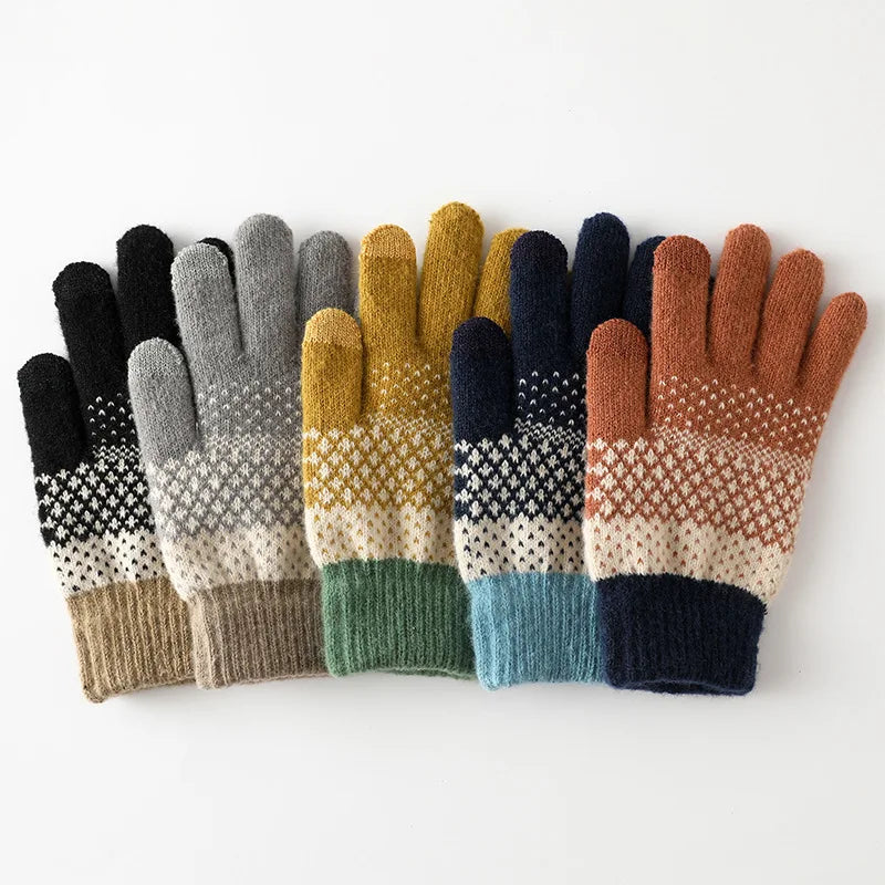 Knitted Acrylic Gloves