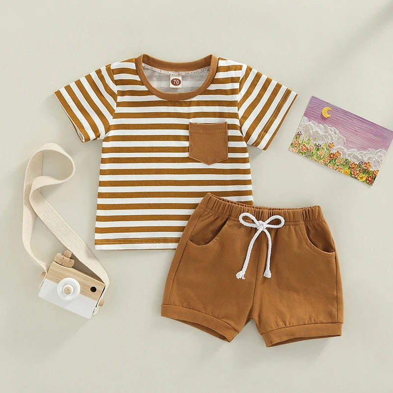 2 Piece Set Summer Outfits Suit