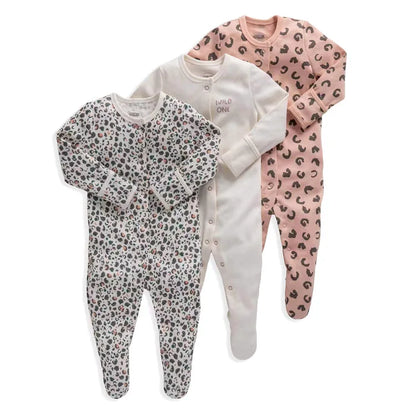 3 Pieces Essential Newborn Jumpsuit