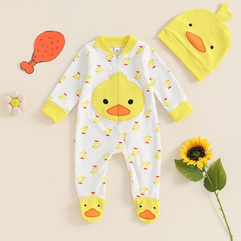 2 Piece Duck Jumpsuit