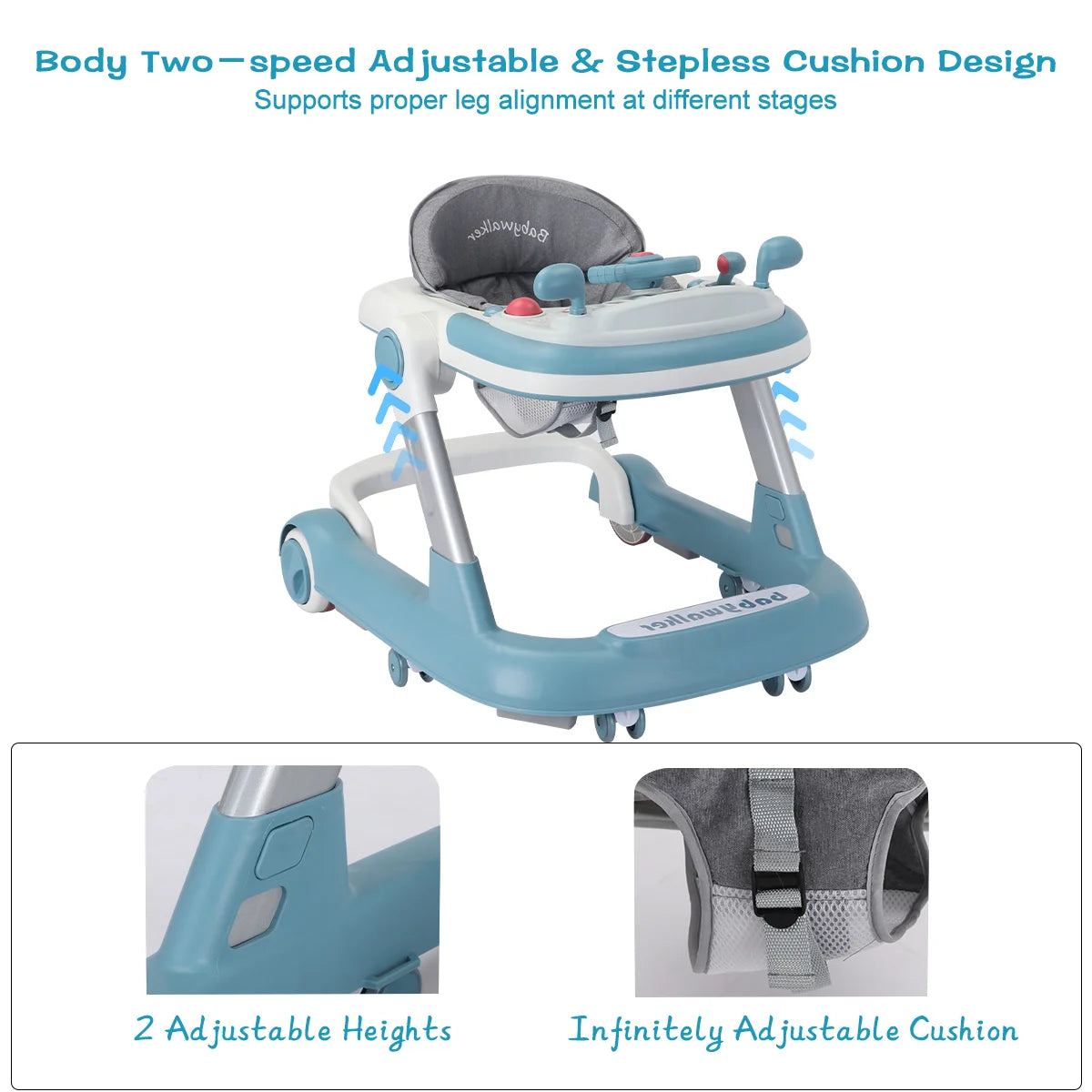 Multi-functional Baby Walker