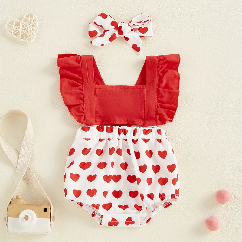 Valentine's Suit with Headband
