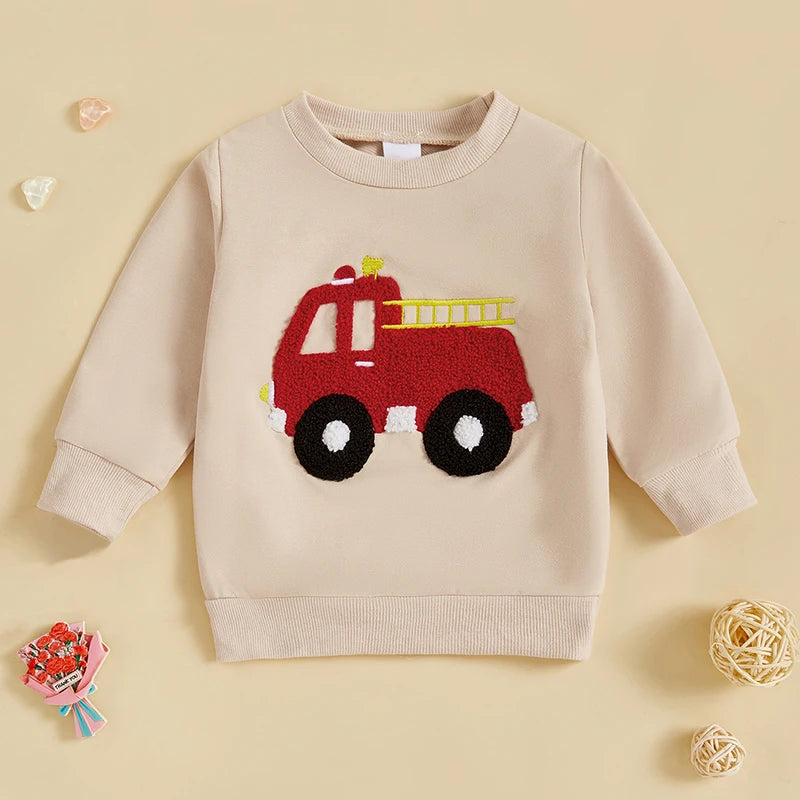 Autumn Embroidered Sweatshirt
