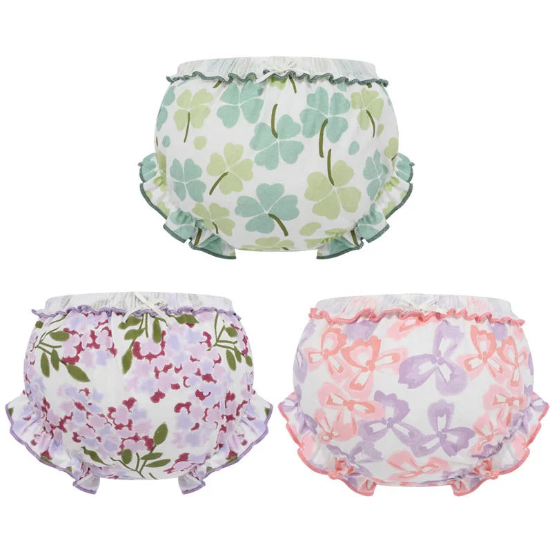 3 Piece Floral Bloomers