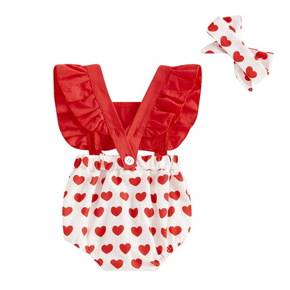 Valentine's Suit with Headband