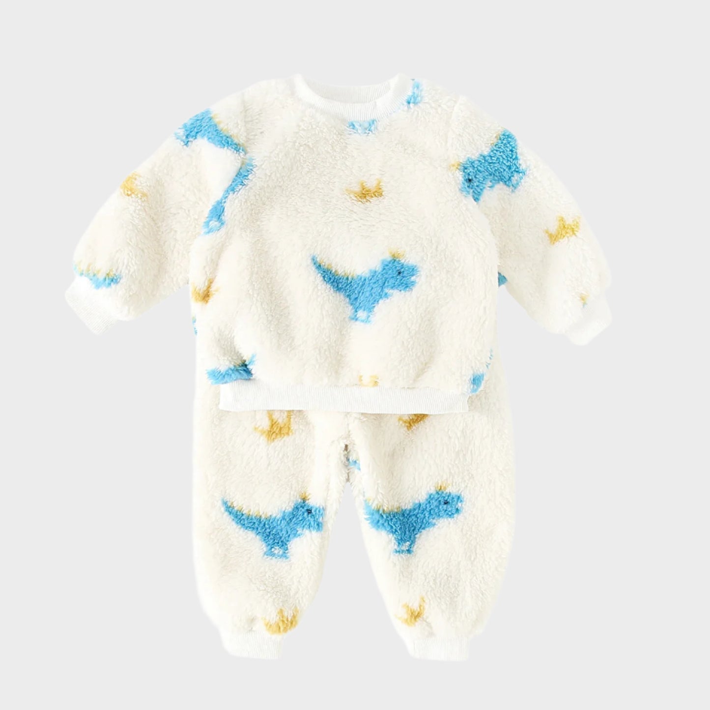 2 Piece Fluffy Winter Fleece Set