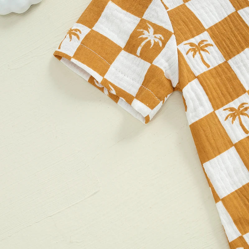 Combinaison d'arbre à carreaux Island