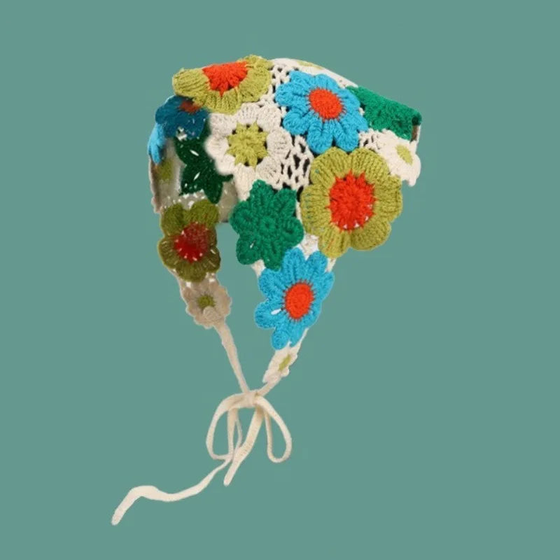 Handmade Crochet Triangle Headband