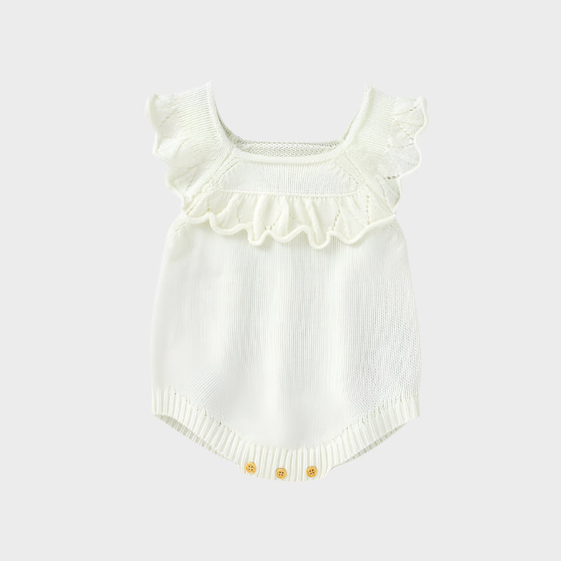 Doll Collar Sleeveless Bodysuit