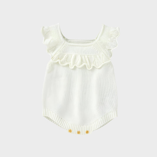 Doll Collar Sleeveless Bodysuit