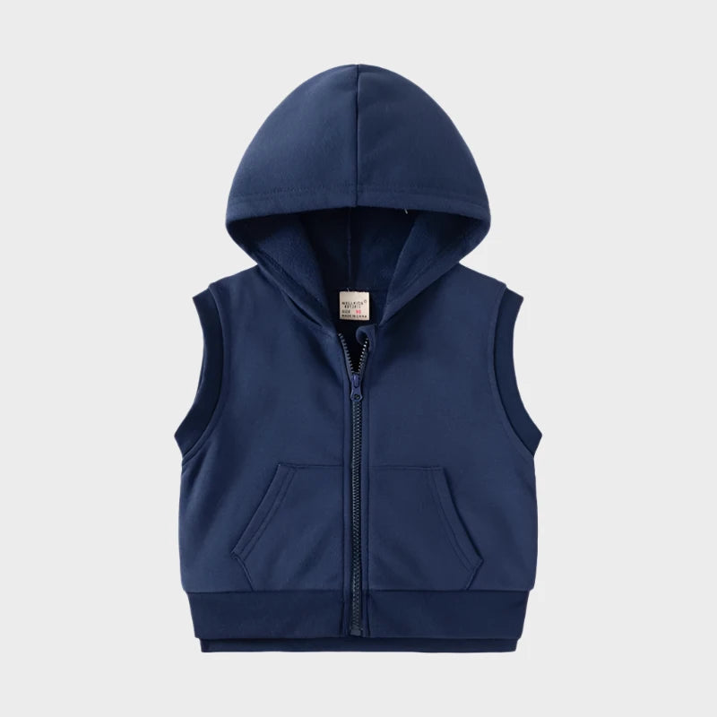 Gilet de printemps avec capuche