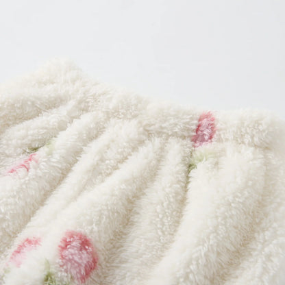 2 Piece Fluffy Winter Fleece Set