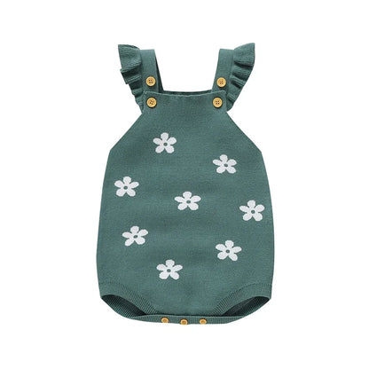 Floral Knitted Bodysuit