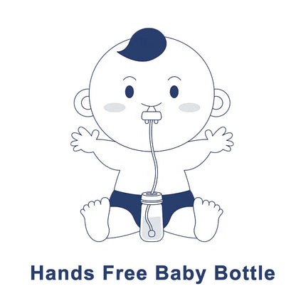 Biberons en plastique pour lait maternel Erduo