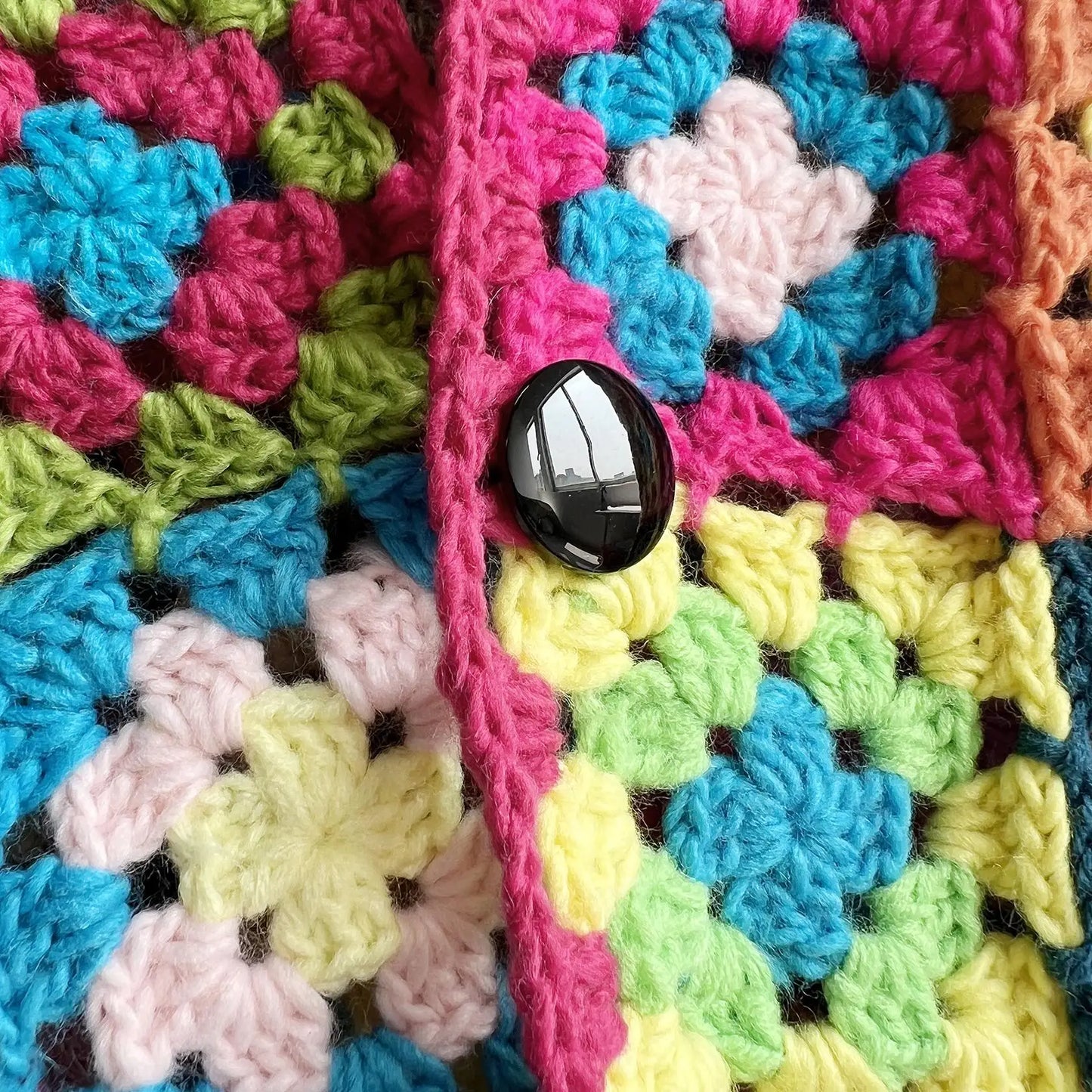 Adorable Sleeve Hand Made Knitted Sweater