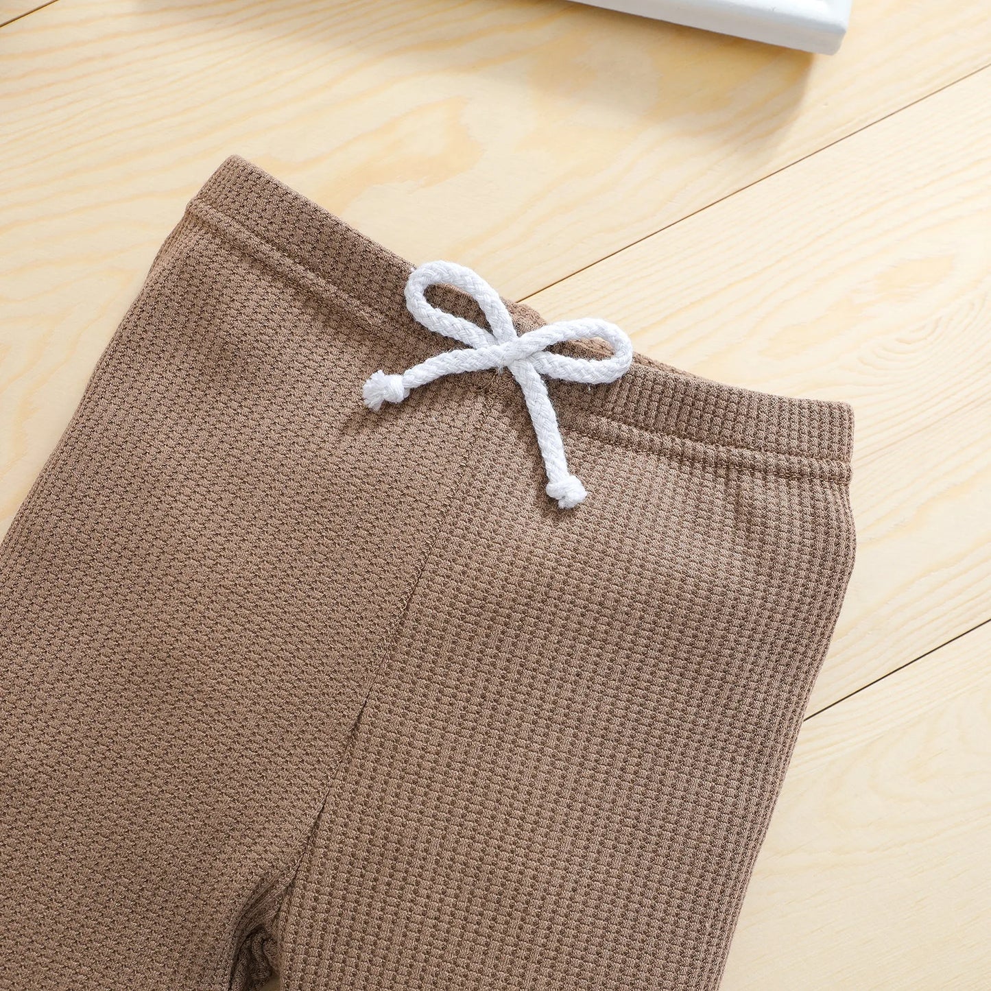 Body décontracté à capuche et manches longues 2 pièces