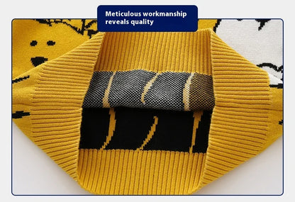 Kitty Cartoon Sweater