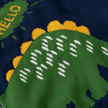 Dinosaur Long-Sleeve Sweater