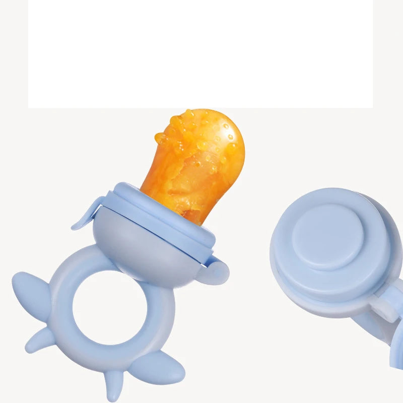 Tétine en silicone pour bébé avec alimentation aux fruits