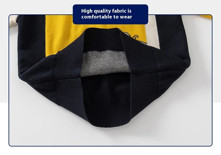 Workmanship™ Block Cartoon Sweater