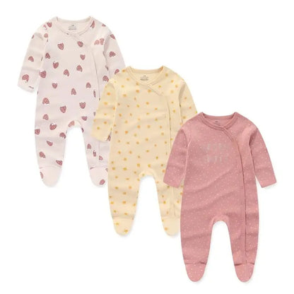 3 Pack kiddiezoom™ Long Sleeve Jumpsuits