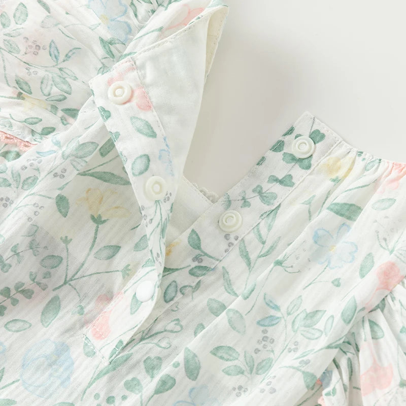 Casual Floral Romper