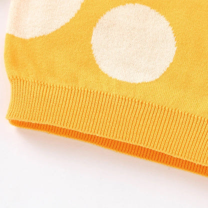 Polka Dots Long Sleeve Sweatshirt