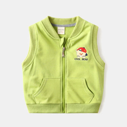 Bear Waistcoat Sleeveless Vest