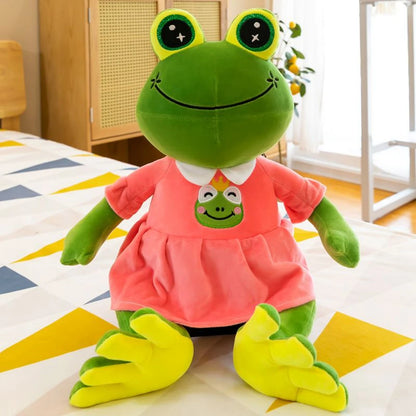 Cartoon Frog Plush