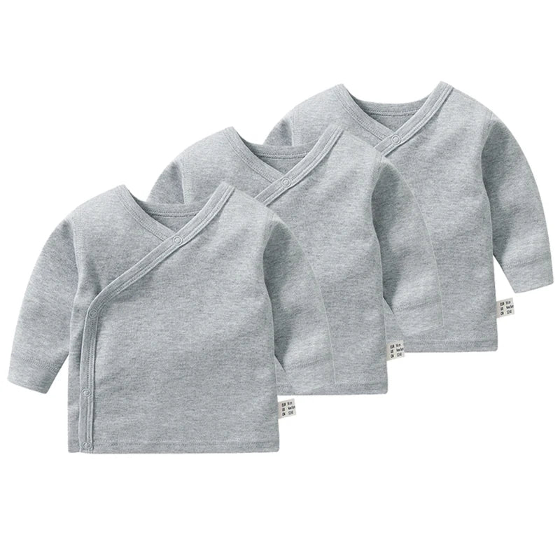 Lot de 3 t-shirts à manches longues