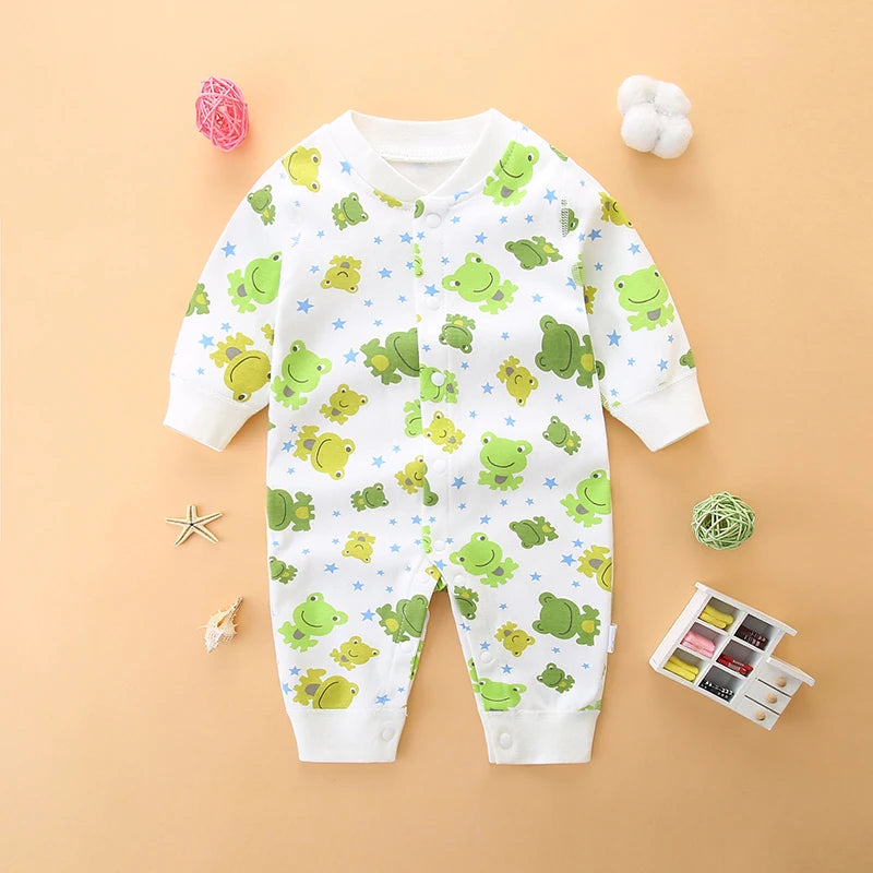 Cartoon Frog Autumn Jumpsuit