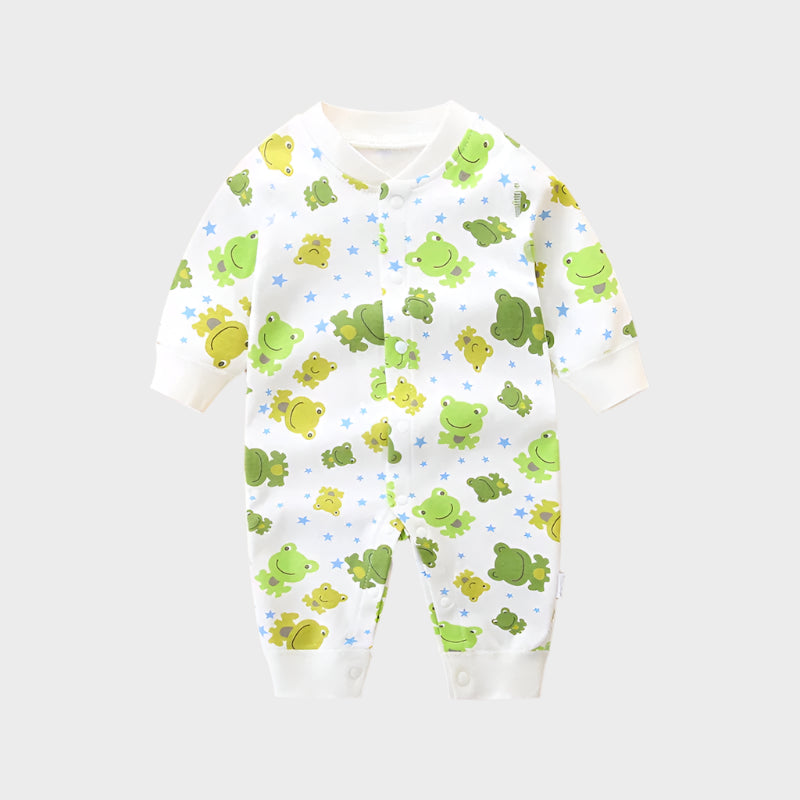 Cartoon Frog Autumn Jumpsuit