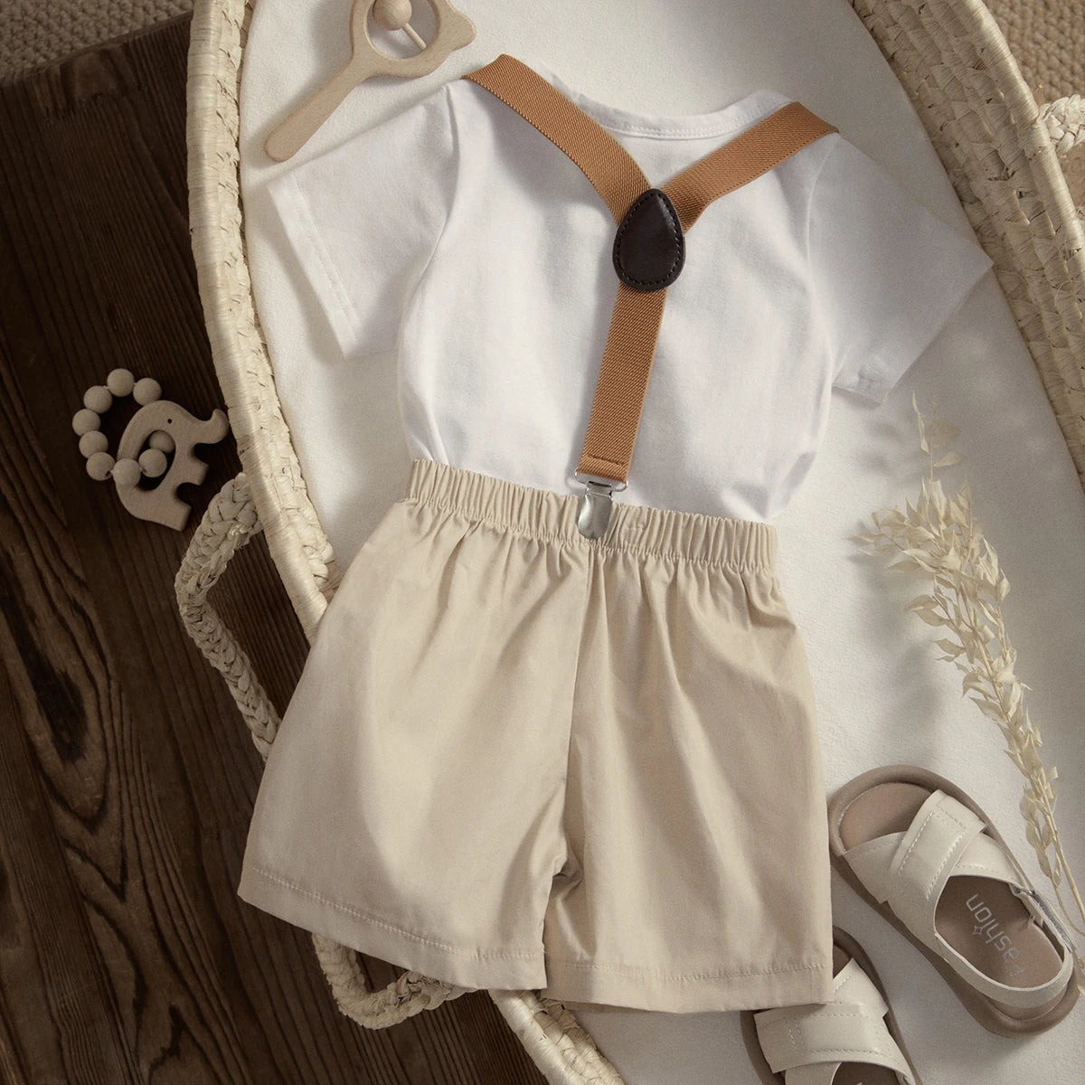 2 Piece Gentleman Overall Outfits