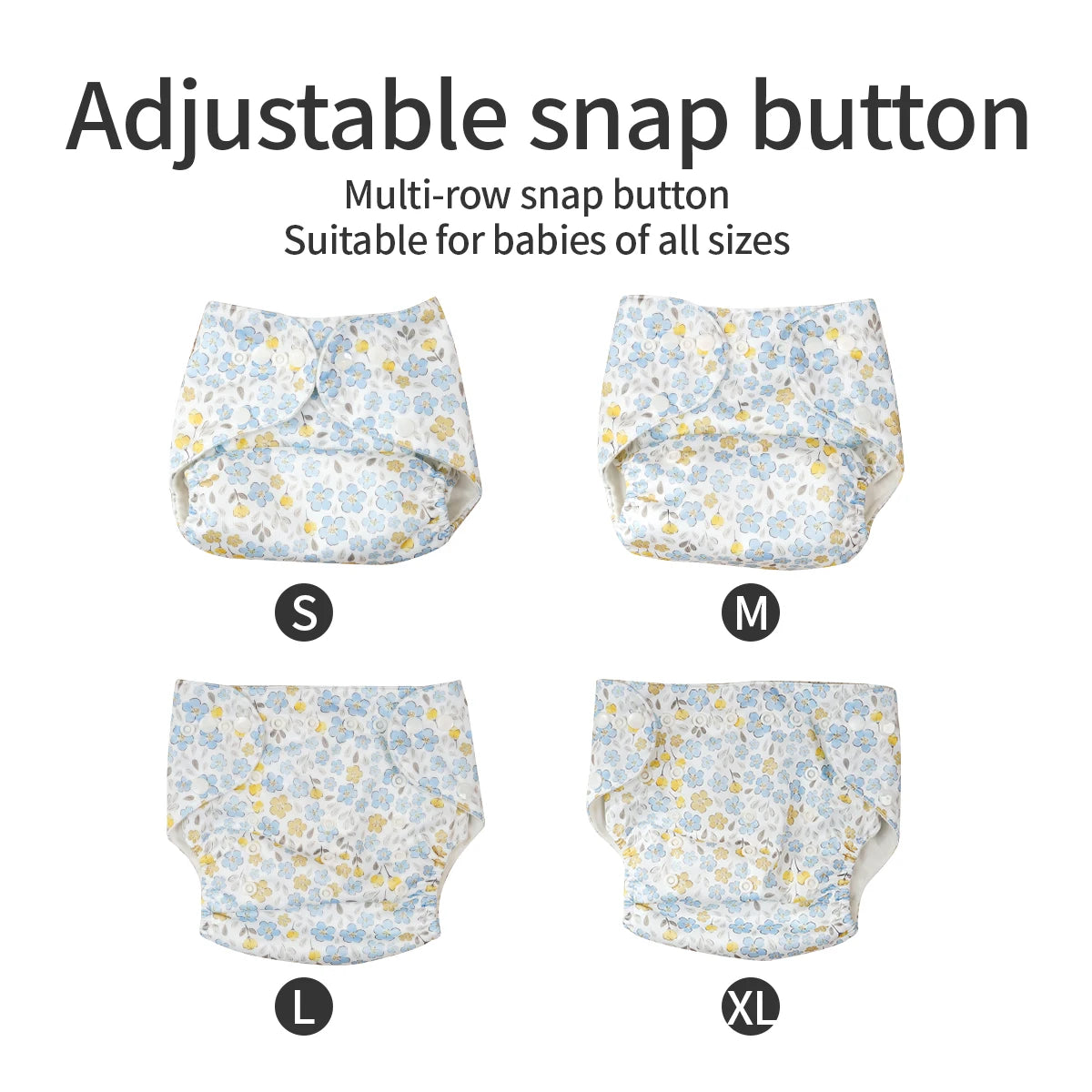 3 Pack Nursery Cloth Diapers