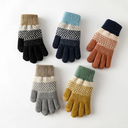 Knitted Acrylic Gloves