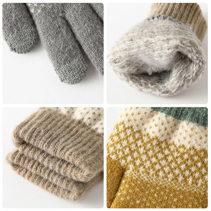 Knitted Acrylic Gloves