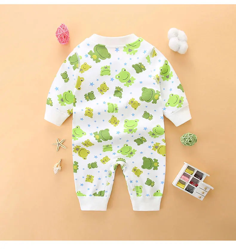 Cartoon Frog Autumn Jumpsuit