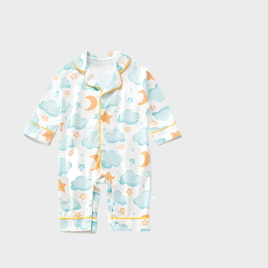 Cartoon Sleepwear Romper