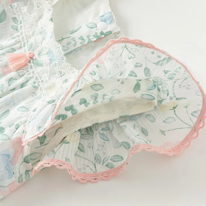 Casual Floral Romper